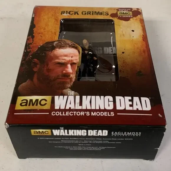 2015 AMC The Walking Dead Eaglemoss Collectors 4” Models Rick Grimes Fig… - Picture 6 of 6